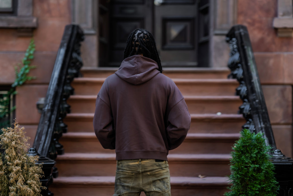 Shining Sun Hoodie - Brown