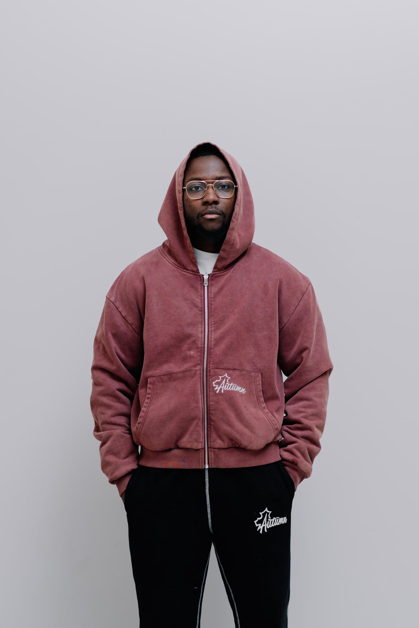 Red Berry Reversible Hoodie