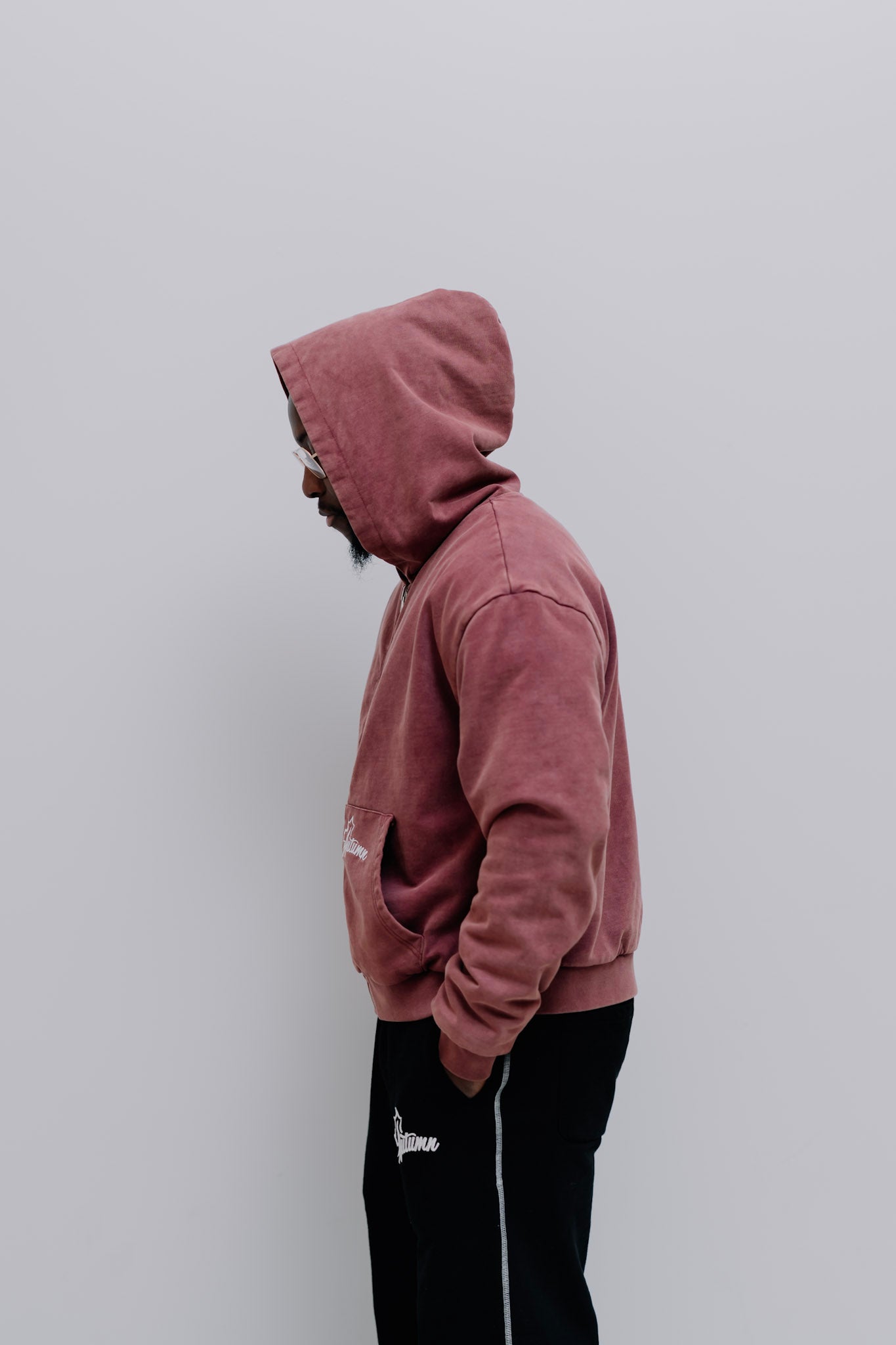 Red Berry Reversible Hoodie