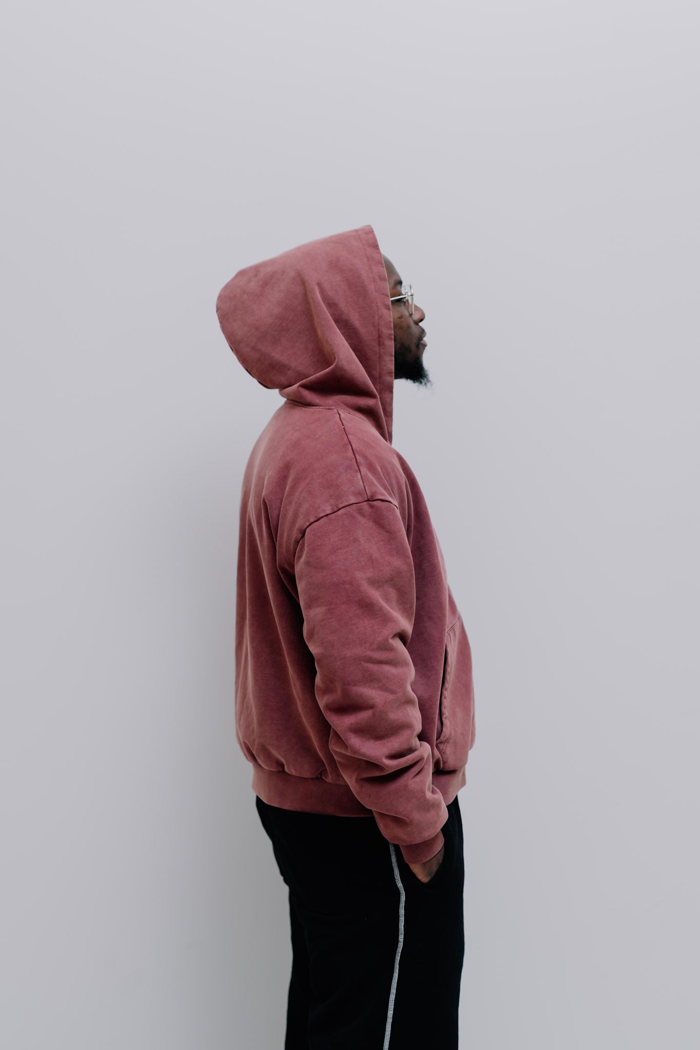 Red Berry Reversible Hoodie