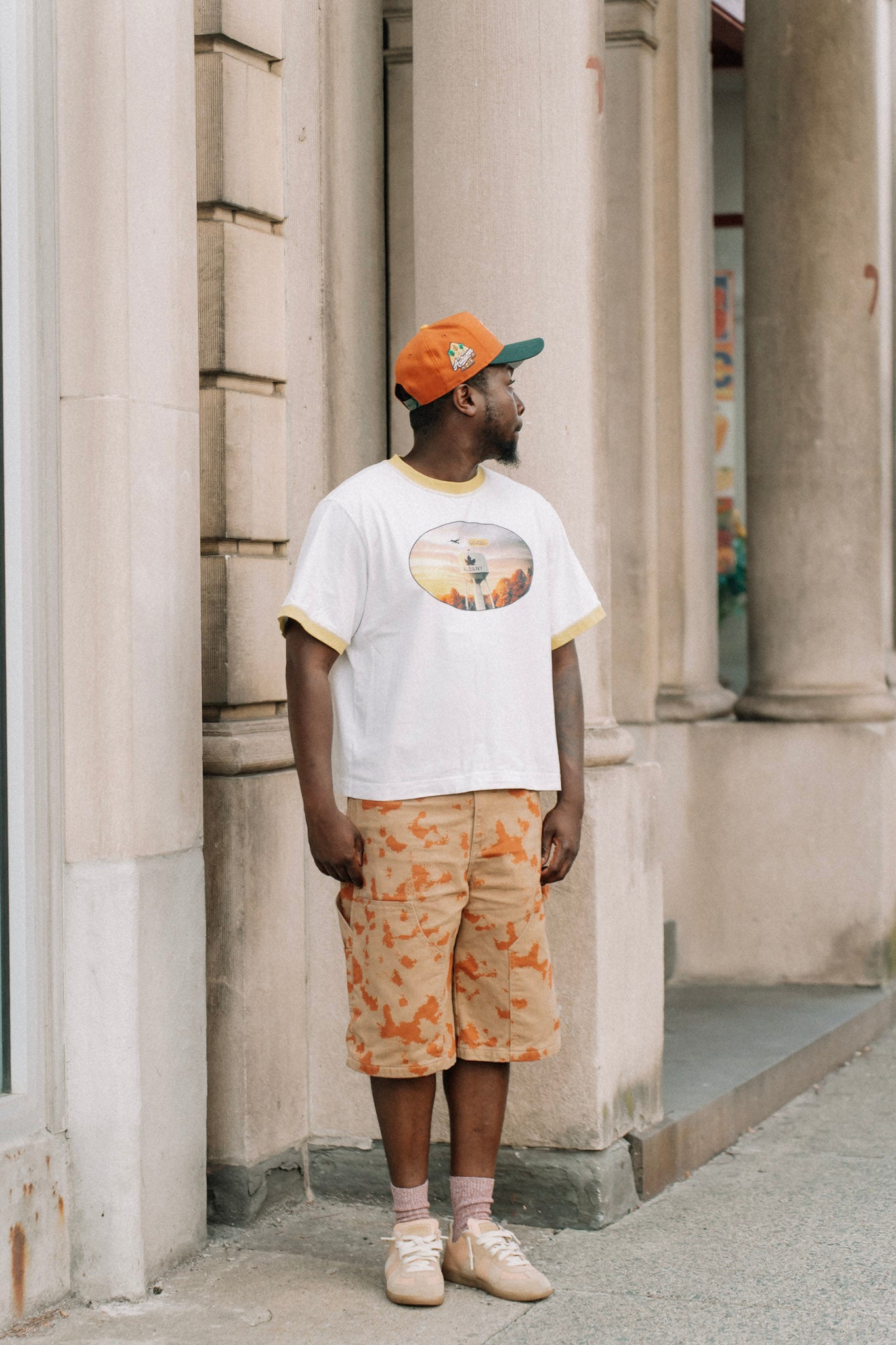 Autumn "Water Tower" Ringer Tee